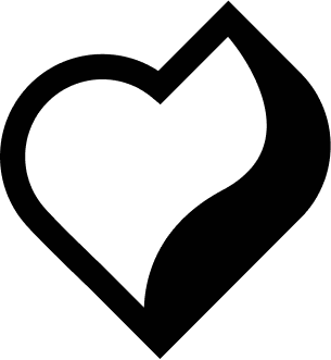 Heller's HIIT Logo Ikone in schwarz vor transparentem Hintergrund